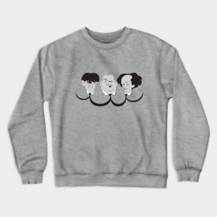 3 Stooges - Comedy Masters Crewneck Sweatshirt